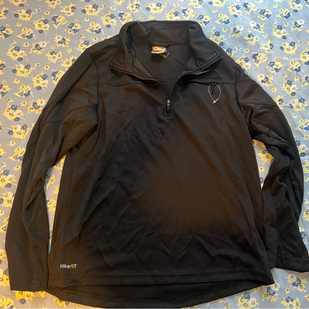 Nike Black Boys Dri Fit Long Sleeve Top-Never Worn-NEW